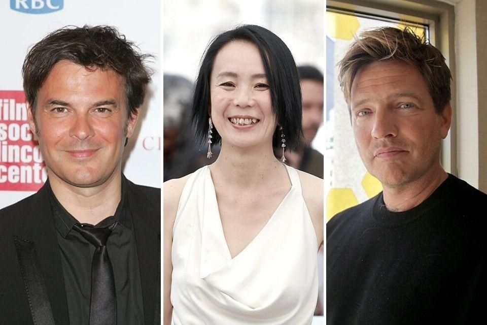 Filmes de cineastas como (IZQ. A DER.) François Ozon, Naomi Kawase y Thomas Vinterberg se presentarán en esta edición del Festival de Cine de San Sebastián.