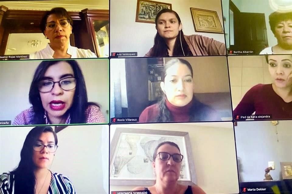 Las diputadas de la Comisión de Igualdad de Género discutieron hoy los dictámenes.