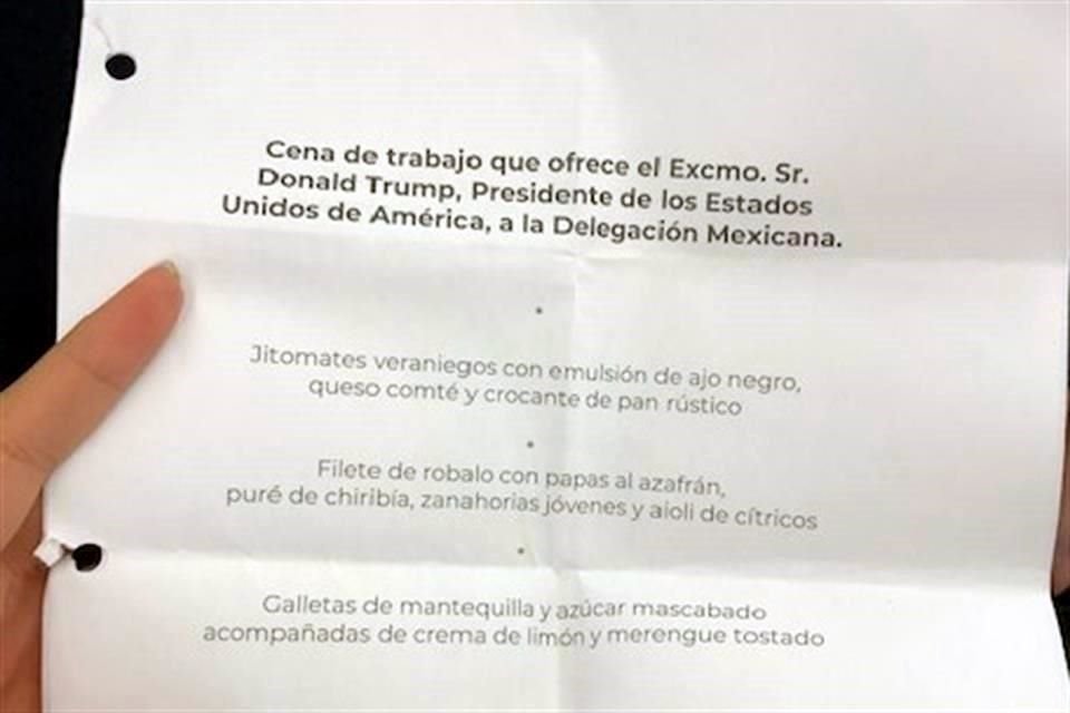 El Mandatario cenará en la Casa Blanca con una comitiva de empresarios.