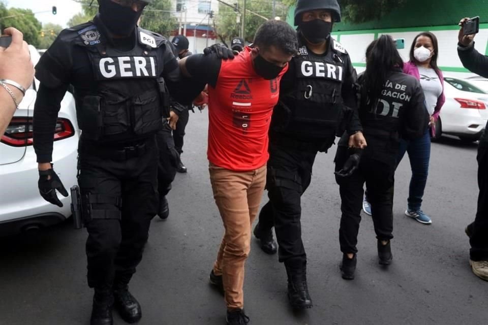 El hombre fue detenido en la Colonia El Recreo, en Azcapotzalco.