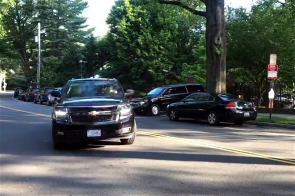 El Presidente López Obrador alista su regreso desde Washington a la Ciudad de México.
