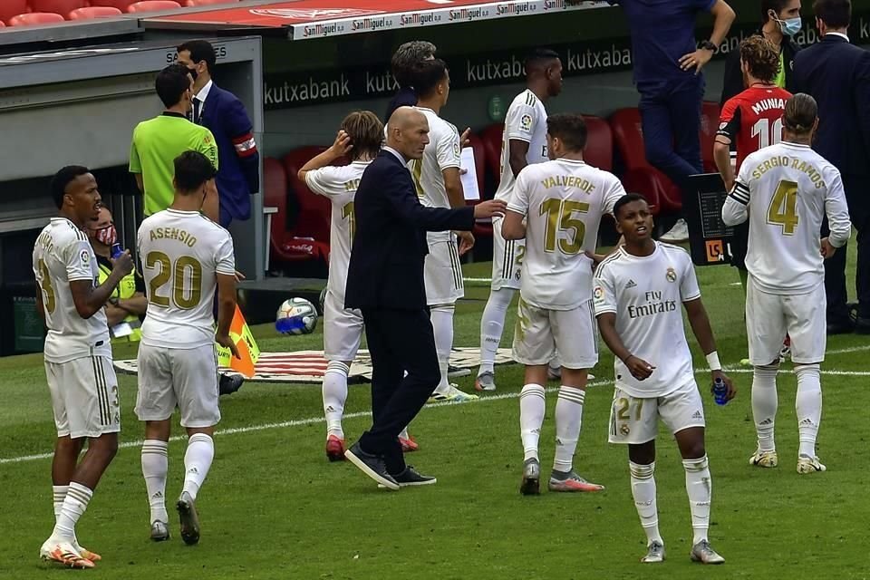 Zidane siente que son muchos partidos en pocos días.