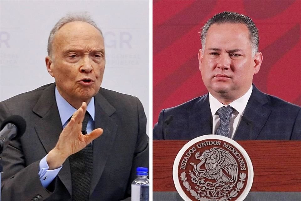 Alejandro Gertz y Santiago Nieto.