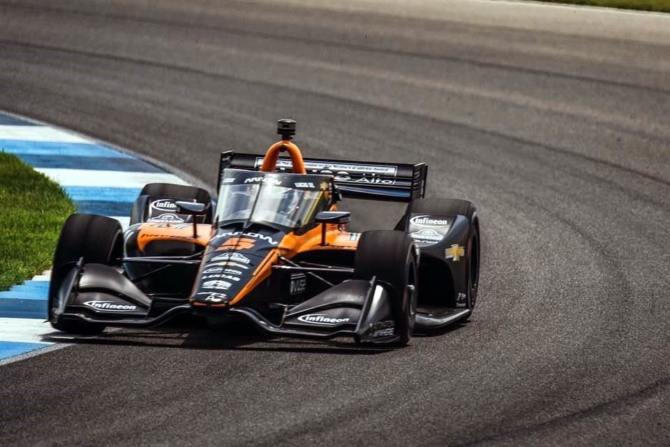 El piloto de Arrow McLaren SP largará de la posición 12 en el circuito Road America.