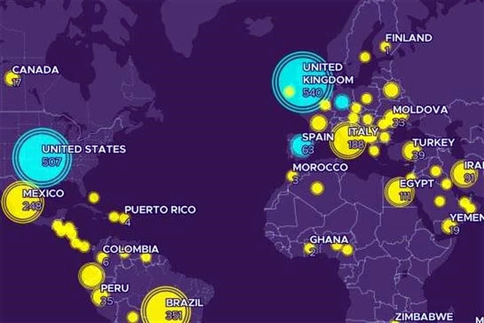 Amnistía Internacional documentó muerte de más de 3 mil trabajadores médicos en el mundo por Covid-19; México ocupa quinto sitio con 248.