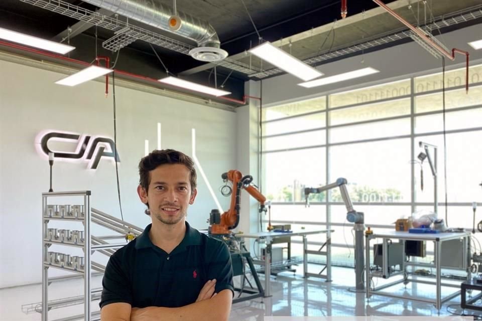 Héctor González Santos, de Kernerl AI Robotics, de NL, es uno de los participantes del MIND 4.0 de este año.