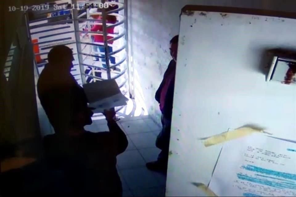 Dos videos de circuito cerrado y reportes penitenciarios señalan que Sosa Castelán acudió en dos ocasiones al Centro de Readaptación Social de Pachuca.