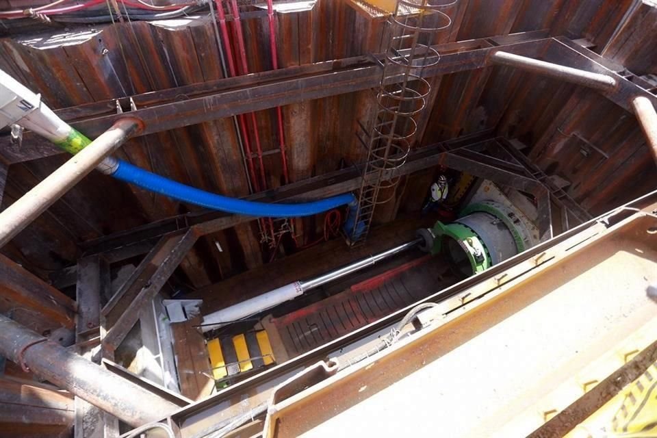 El ducto evacuará los caudales del cerro Peñón de los Baños, al lado del Aeropuerto, que inundaban la Colonia Pensador Mexicano, en Venustiano Carranza.