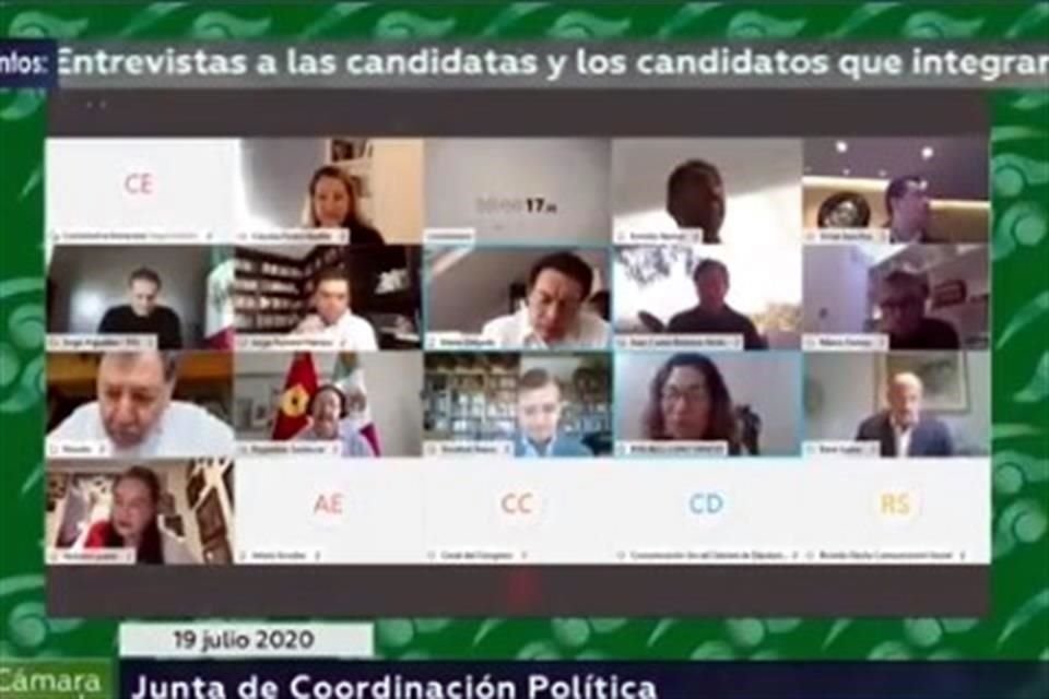 Las entrevistas son abiertas al público.