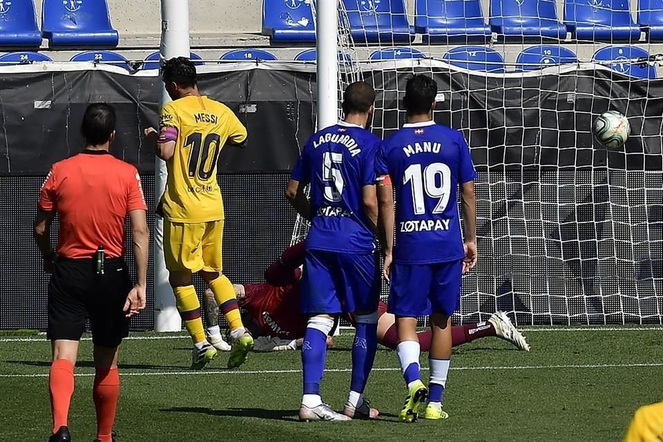 El argentino obtuvo un pequeño consuelo tras no ganar la Liga.