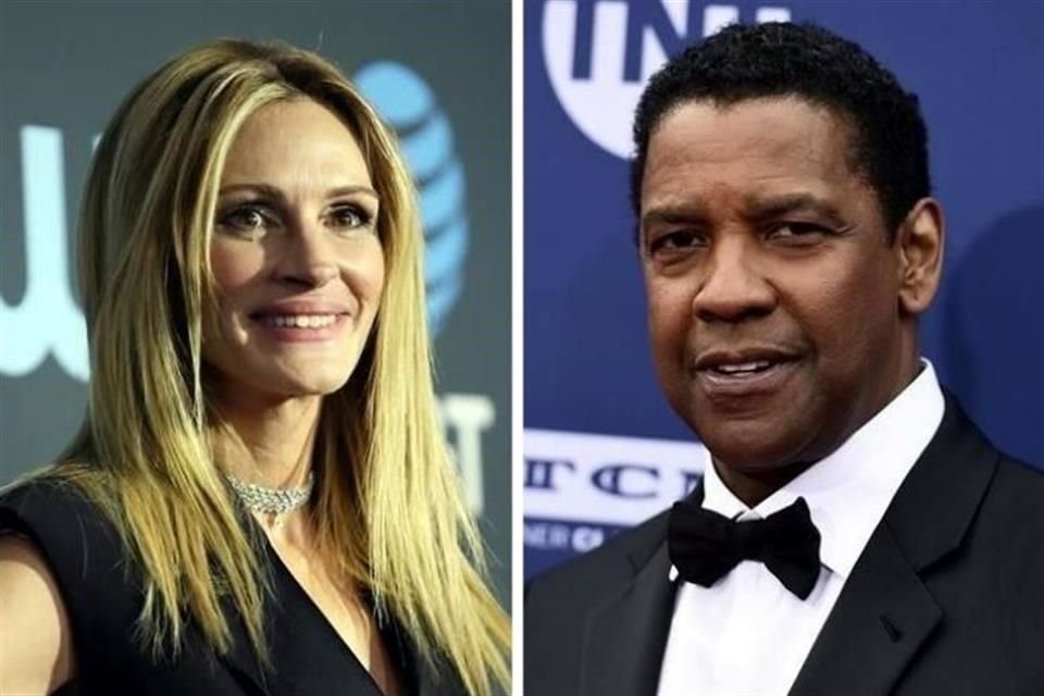 Julia Roberts y Denzel Washington ficharon por Netflix para una nueva cinta.