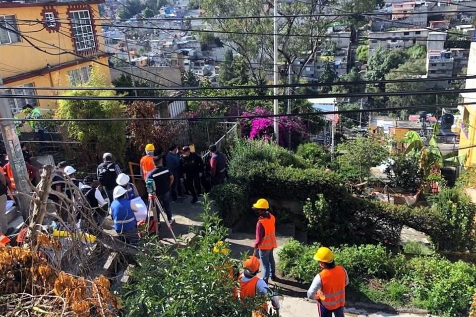 Legisladores cuestionaron a la Alcaldesa de Álvaro Obregón respecto a la viabilidad de las escaleras eléctricas en la zona de barrancas.