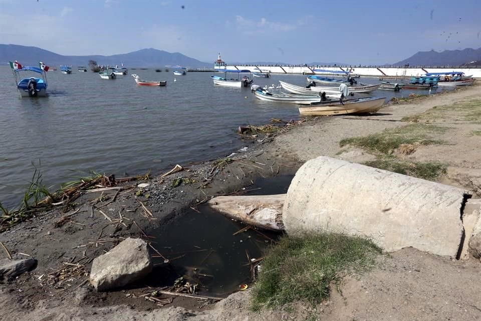 Advierten que abastecedores de agua de la Ciudad como el Lago de Chapala contienen metales pesados arrojados por industrias.