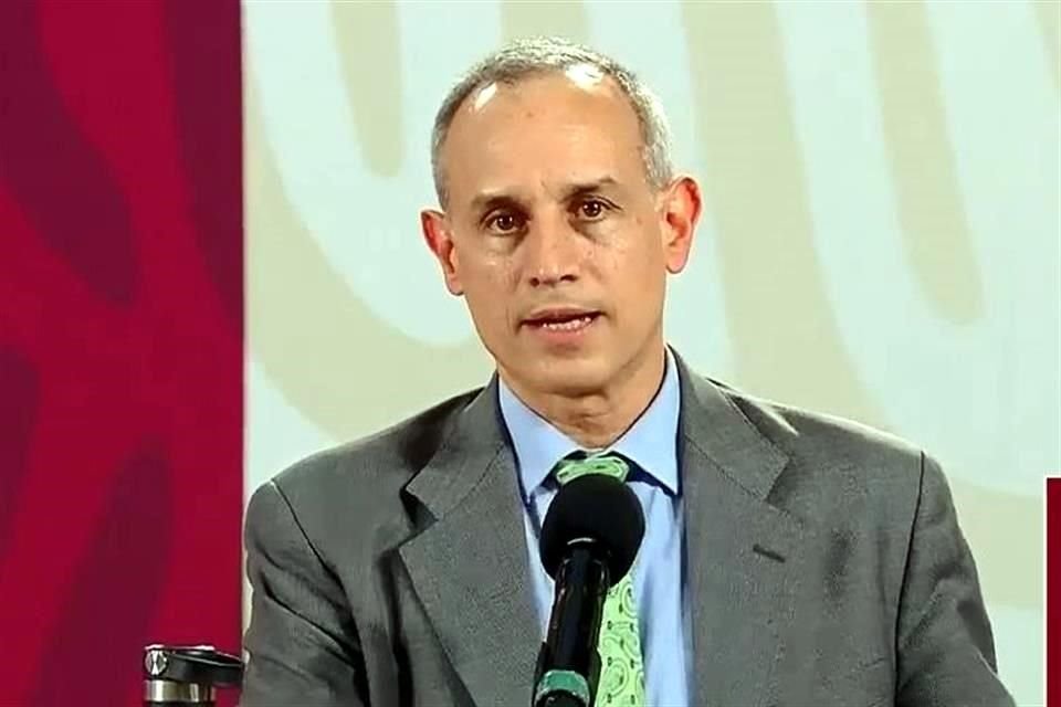 Conferencia en Palacio Nacional.