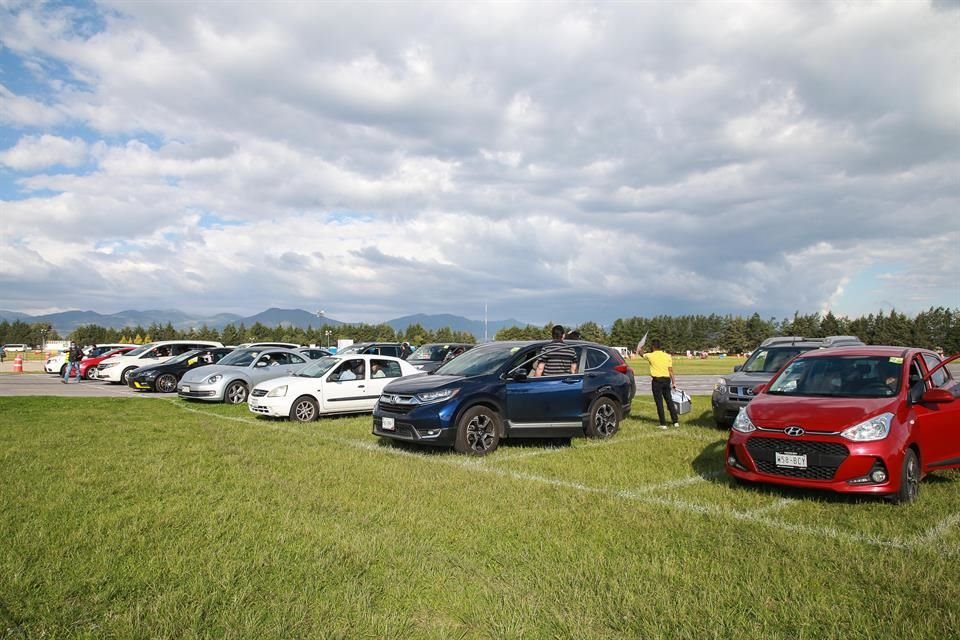 El Foro Pegaso tiene una afluencia para alrededor de 2 mil automóviles por función.