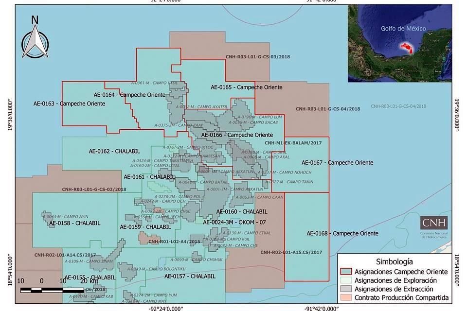 La CNH aprobó seis planes más de exploración a Pemex.