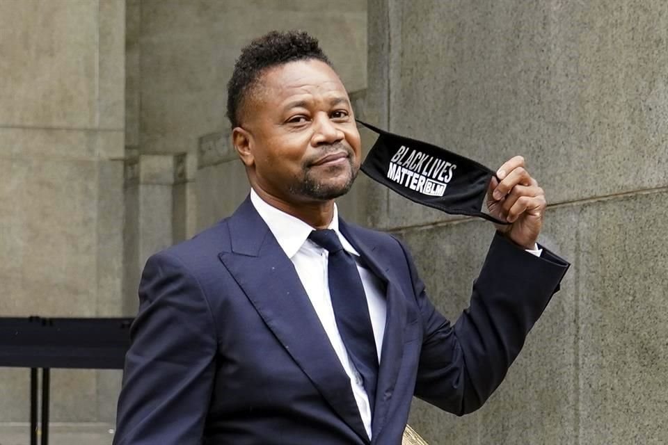 Cuba Gooding Jr.se presentó  este jueves en la corte de Manhattan donde llevarán su caso por abuso sexual.