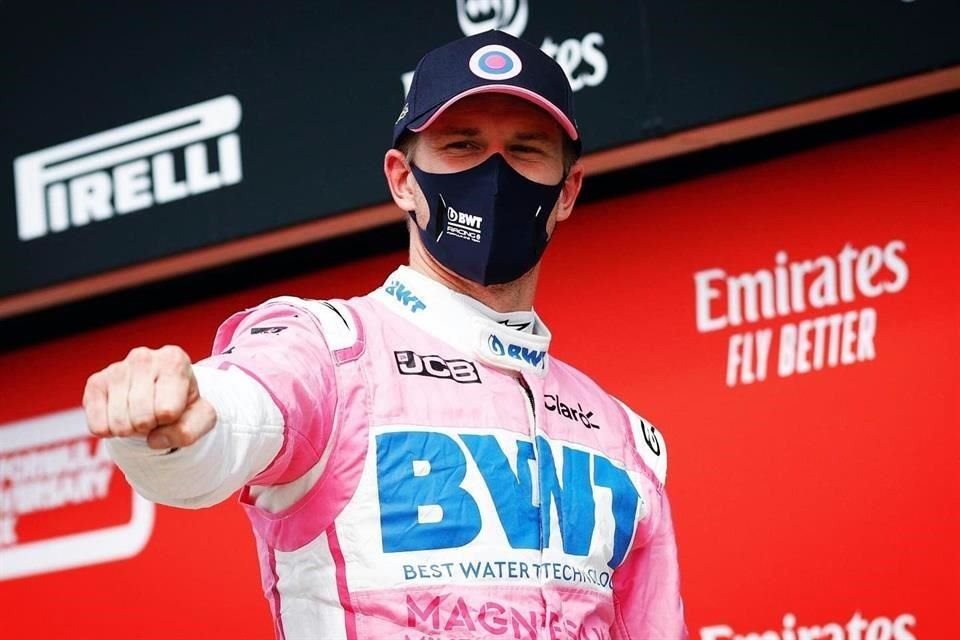 Nico Hülkenberg sustituyó a Sergio Pérez en las dos carreras de Fórmula Uno en Reino Unido.