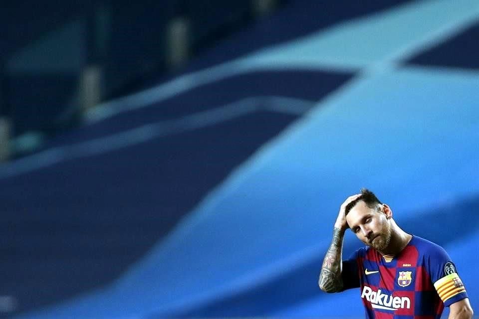 Lionel Messi no ha firmado renovación y podría ponerle fin a su era en el Barcelona.