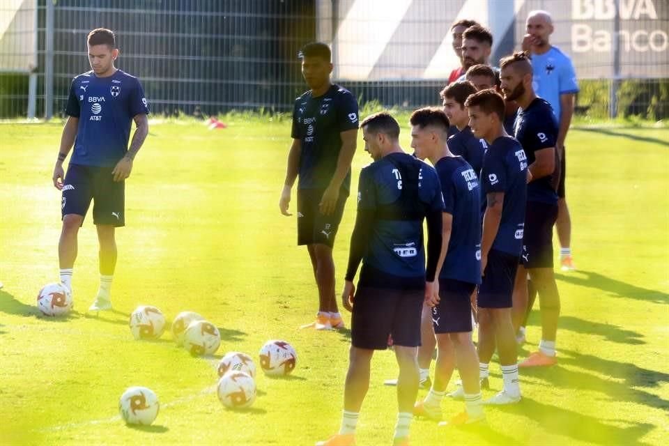 El Monterrey alista su estrategia para medirse el sábado al América.