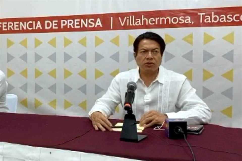 Delgado se encuentra de gira por Tabasco.