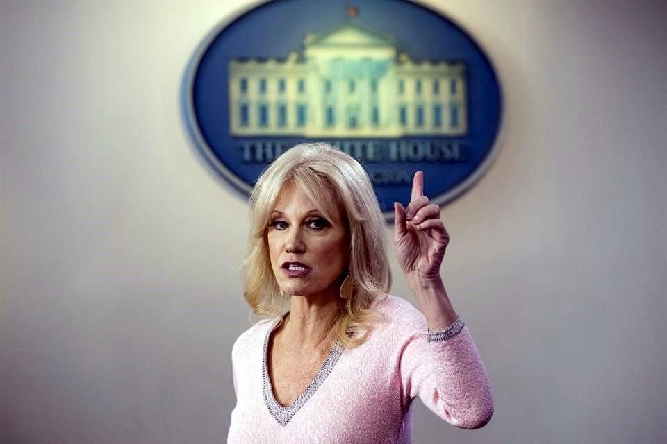 Kellyanne Conway fue directora de campaña de Trump durante la recta final de la carrera de 2016.