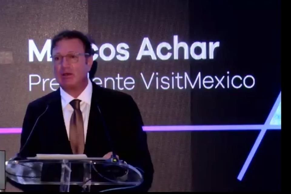 Marcos Achar, presidente de VisitMexico.