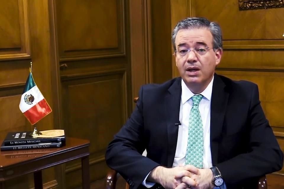 Alejandro Díaz de León, gobernador del Banco de México (Banxico).