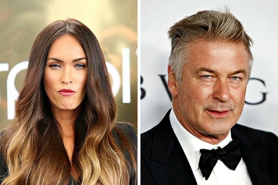 Meghan Fox y Alec Baldwin.