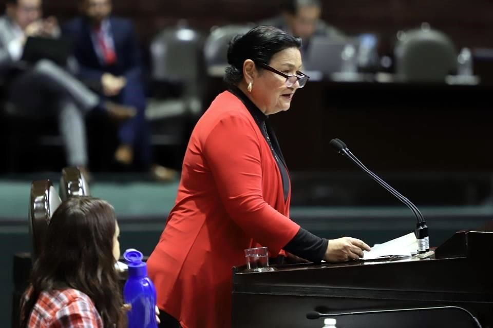 Dulce María Sauri Riancho, diputada del PRI.