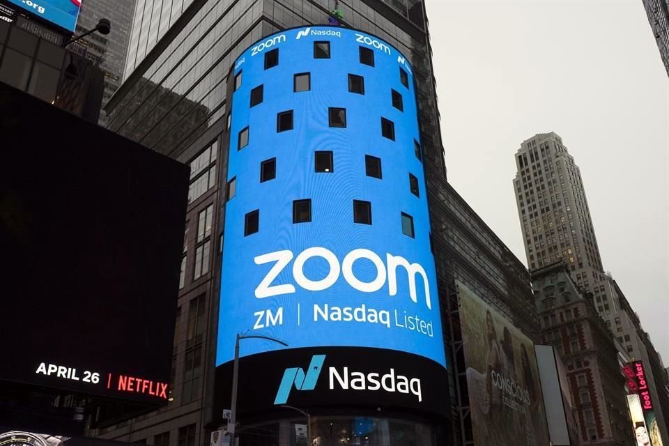 Las acciones de Zoom llegaron a subir hasta 38 por ciento en las operaciones previas a la apertura del mercado, tras informar un alza en ingresos.