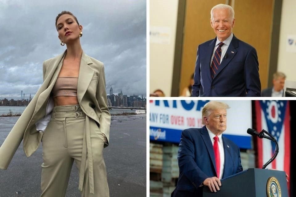 La supermodelo Karlie Kloss tiene 'lazos' familiares con Donald Trump, pero ella se decanta por Joe Biden para la Casa Blanca.