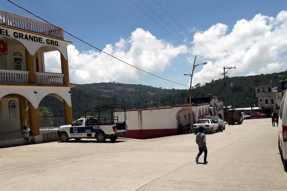 Cabecera municipal de Cochoapa el Grande.