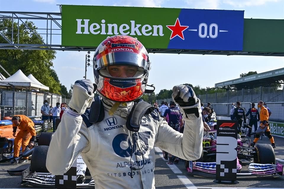 Pierre Gasly consiguió una inesperada victoria en el Autodromo Internazionale di Monza.