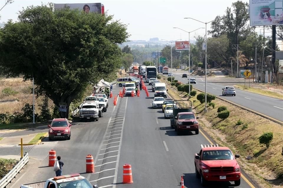 El corredor López Mateos Sur se afianza como la zona de mayor riesgo de contagio de coronavirus, en Tlajomulco de Zúñiga.