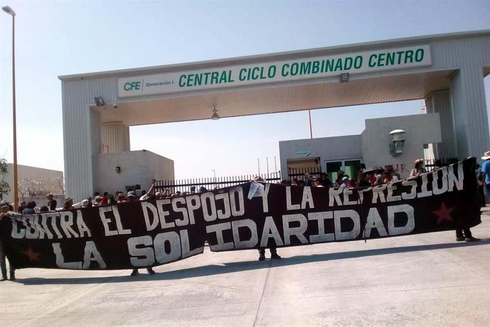 Los pobladores anunciaron que reforzarán sus protestas ante el anuncio del Gobierno federal de reactivar las obras en la termoeléctrica.