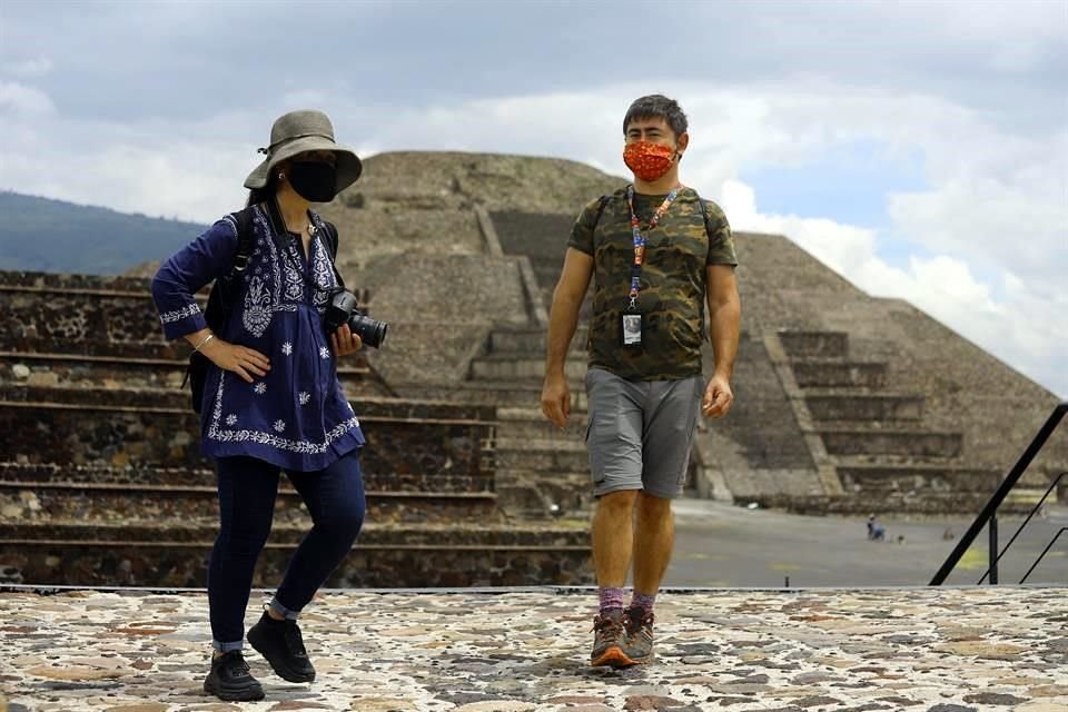 Los protocolos en la zona arqueológica son los habituales de la nueva normalidad.