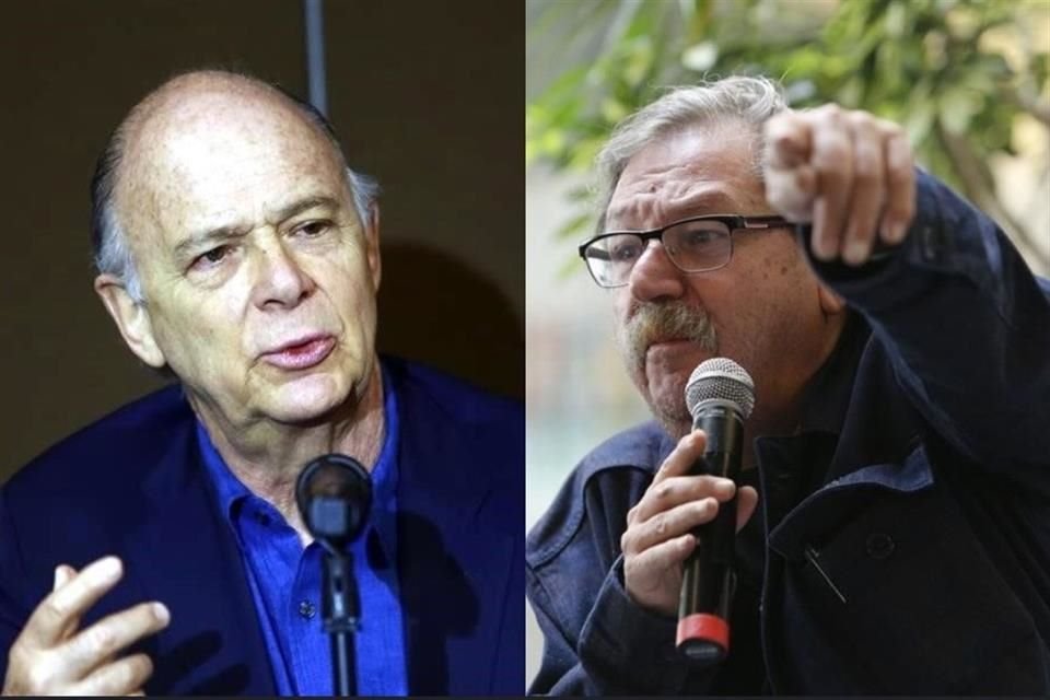 Enrique Krauze y Paco Ignacio Taibo II.