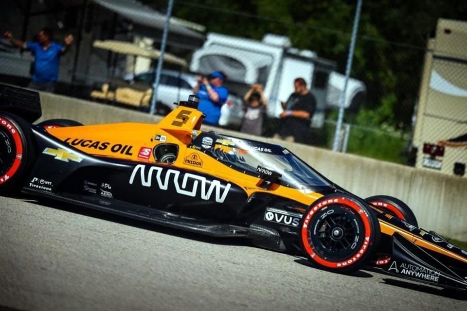 El piloto regio está cada vez más cerca de un triunfo en la IndyCar.