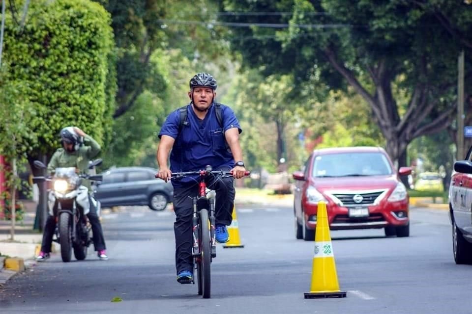 Al menos 178 ciclistas utilizan esta ruta.