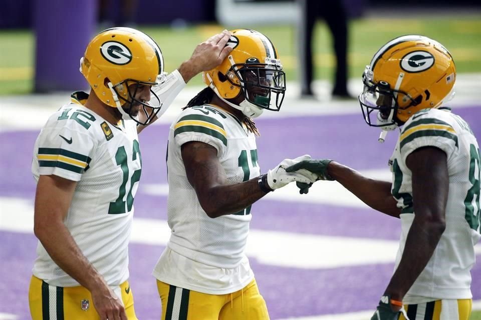 Rodgers y Adams fueron una pesadilla en Minnesota.