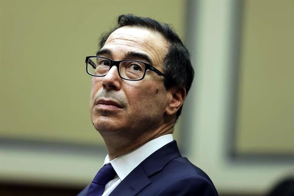 El secretario del Tesoro, Steven Mnuchin.