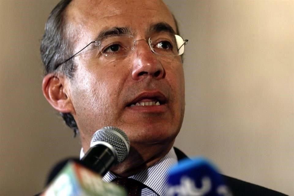 Felipe Calderón, ex Presidente de México.