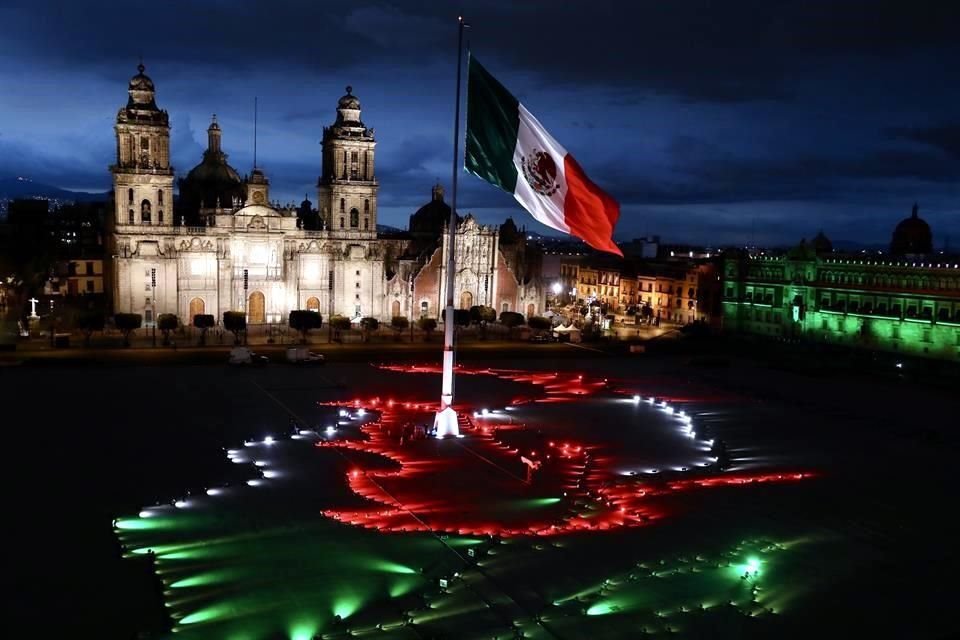 Debido a la pandemia, esta vez no habrá público en la plancha del Zócalo.