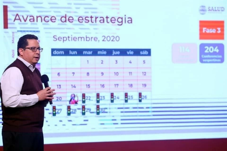 José Luis Alomía, director de Epidemiología.