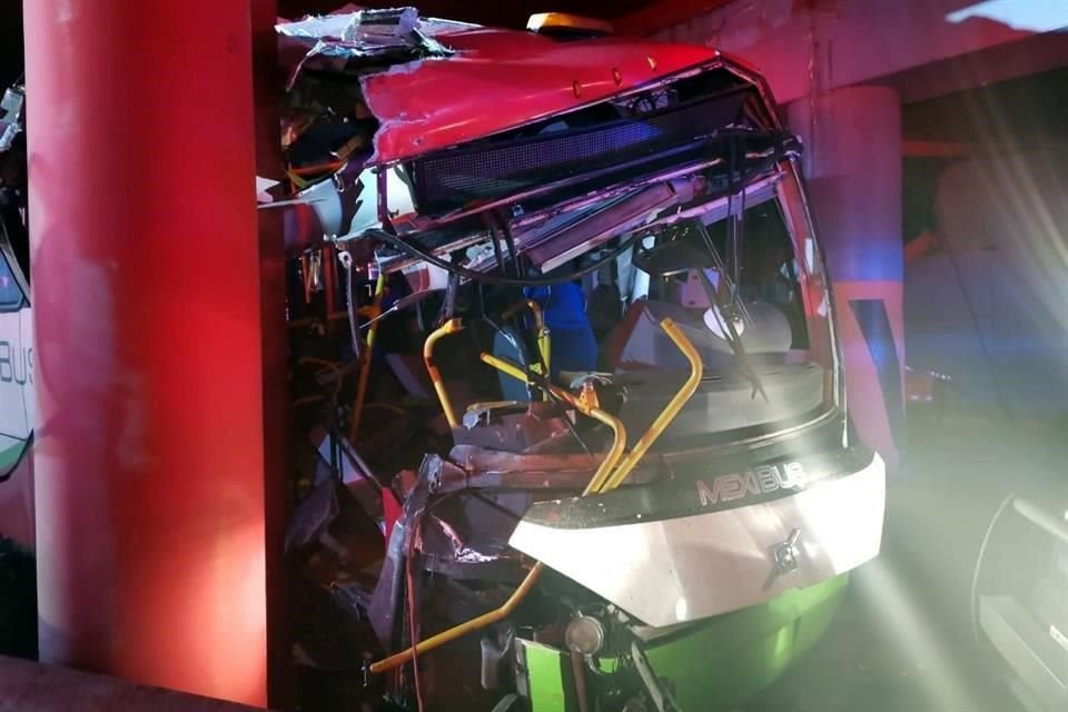 Según reportes preliminares las lesiones de los pasajeros fueron menores.