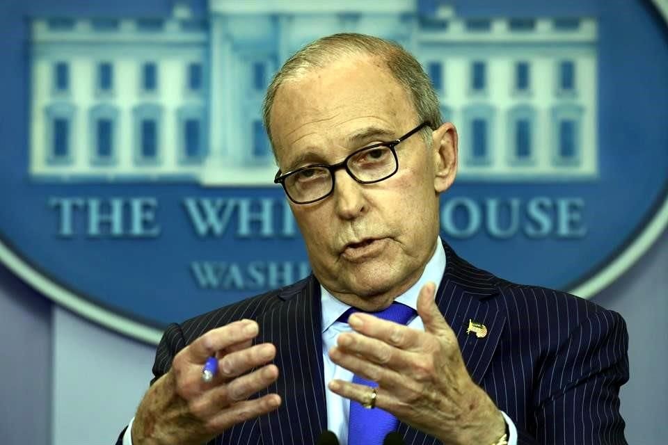 Larry Kudlow, asesor económico de la Casa Blanca.