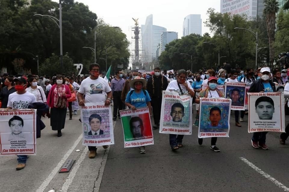 Este 26 de septiembre se cumplen seis años de la desaparición de los estudiantes.