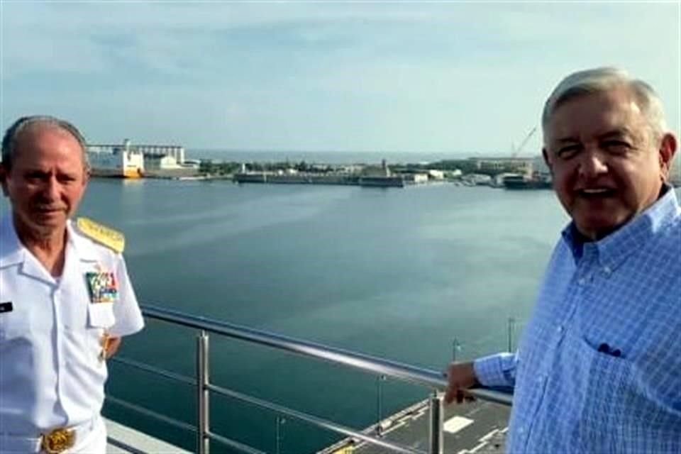 AMLO visitó Veracruz este domingo.