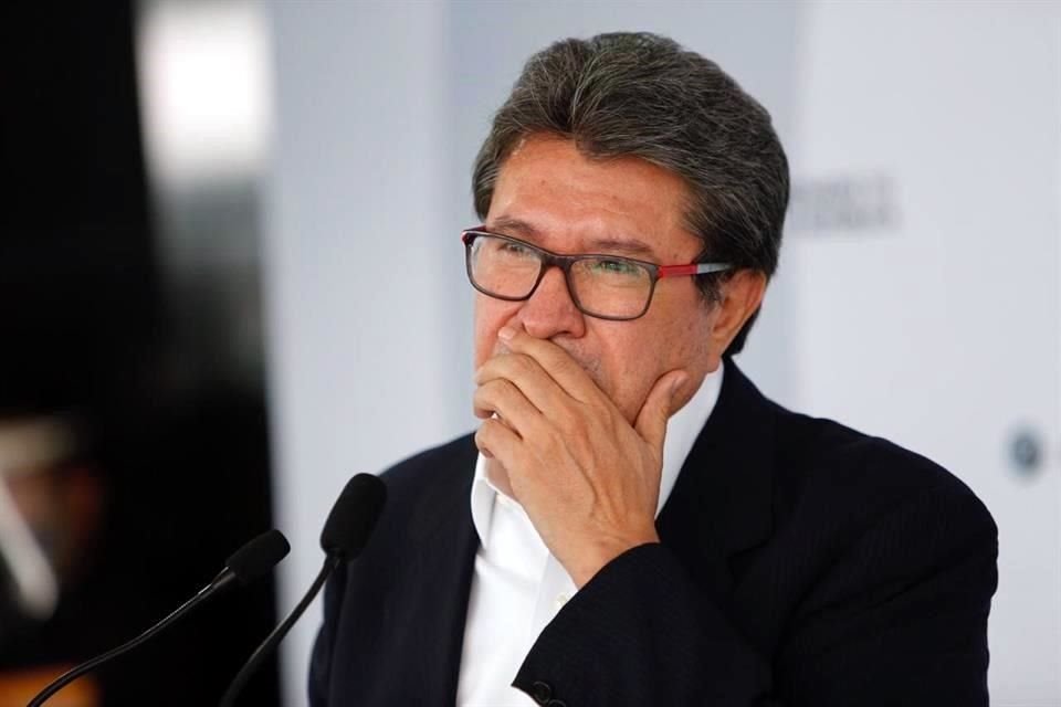 Ricardo Monreal, coordinado de Morena en Senado.